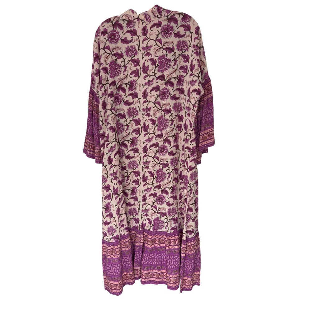 Anthropologie Muche et Muchette Antoinette Duster Kimono Floral Boho One Size‎ - Picture 10 of 12